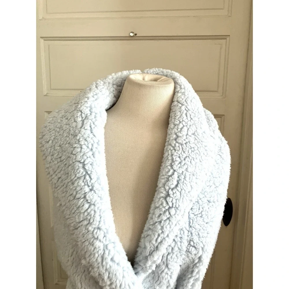 Bumblebella by Jill Martin ‎ Spa Robe Blue Sz XXS  Sleeveless luxury